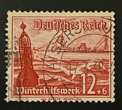 Travelstamps: 1937 Germany Stamps Scott #B112 Winter Relief Used Handstamped