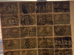 1920 INVESTORS LOT GERMANY STAMPS ON PAGES BERLIN POST OFFICE, MANY PERFINS