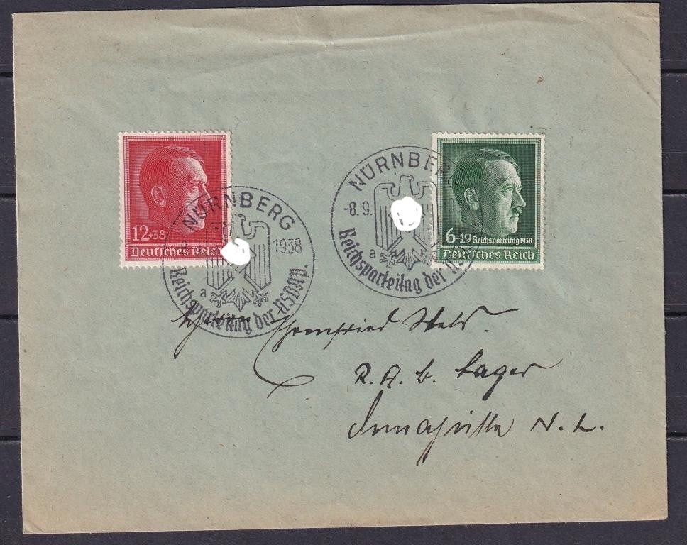 Germany 1938 Nurnberg- R.A.D. Lager. Cover