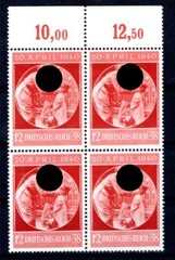 DR-3.Reich 744 OR-VB ** MNH POSTFRISCH (CA7514