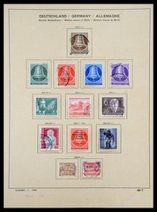 BERLIN Germany Deutschland 1948-1990 MNH MH Used in Schaubek Stamp Collection