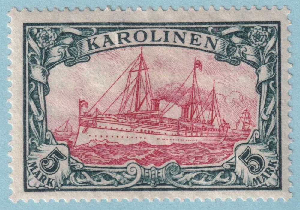 CAROLINE ISLANDS 23 MINT HINGE REMNANT OG * NO FAULTS VERY FINE! – NNZ