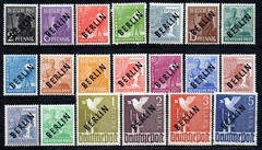 1948-GERMANY- BERLIN Sc.1-20 MNH SIGNED