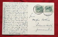 Imperial German Empire Deutsches Reich Weimar Era cottage color postcard 1910