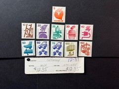 Germany # 1074 – 1085 MNH* 2026 Scott Catalogue Value $ 12.35