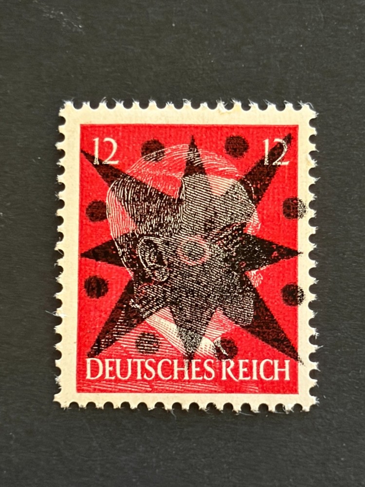 Germany 1945 Post WWII LOCAL overprint (PERLEBERG) 12 Rpf. MNH /s1 #626