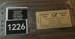 GERMANY 🇩🇪 1946 A119 EXPLODED BOOKLET 539a & 544a MNH $39.00 LOOK 1226