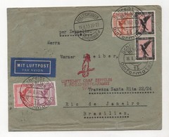 GERMANY 1933 BRAZIL GRAF ZEPPELIN SOUTH AMERICAN FLIGHT BERLIN TO RIO DE JANEIRO