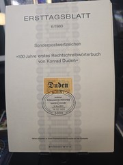 Germany 1980 complete year in ERSTTAGSBLATT (26 SETS) in perfect condition