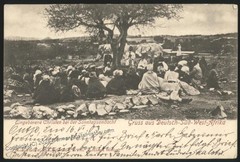 Germany 1903 SW Africa DSWA Outjo Cover Native Chrtisians Sunday Service 113069
