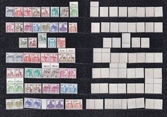327 MNH GERMANY CASTLES SCOTT# 1231 /1315 10pf-300pf SEE ALL SCANS 923