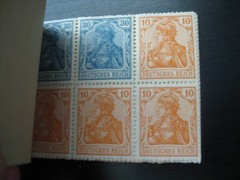 DEUTSCHES REICH Mi. #MH 14.1 A scarce mint MNH stamp booklet! CV $300.00