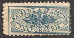 Germany Empire Period Telegraph Label MNG – S60431