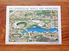 WEST GERMANY 1972 OLYMPIC GAMES MINI SHEET MNH, MS 1625. Free UK Postage