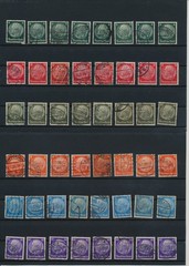 Germany, Deutsches Reich, Nazi, liquidation collection, stamps, Lot,used (BO 19)
