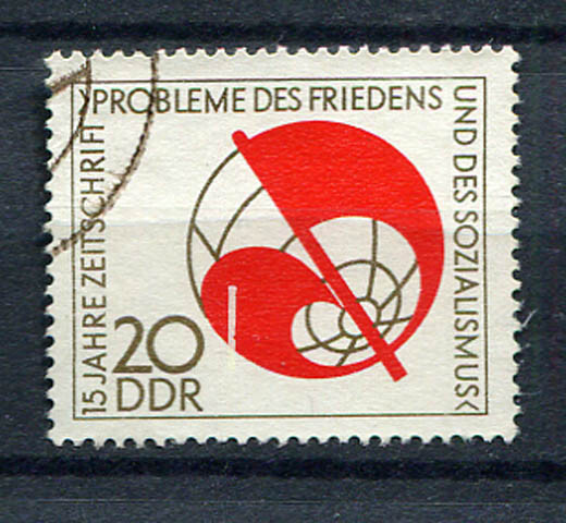 Germany – DDR : Review anniversary stamp from 1973 – used