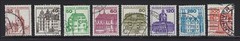 Germany Scott # 1308-1315 Used Castles Set 1979