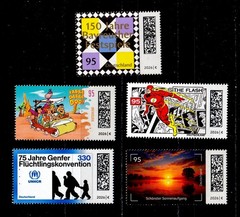 Germany BRD New Issues July 2026 Single Stamp MNH Michel 3976-3979