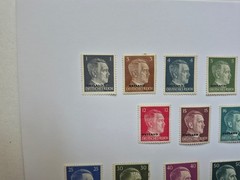 18 Germany World War II Occupation In Ostland 1941 Stamps Overprinted