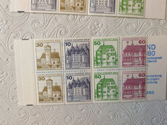APC w7487 Germany MNH unexploded booklets retail $38.25