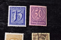 GERMANY 6 1920’S INFLATION – S O13+O20+S 170+269-270 USED+MH