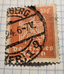 GERMANY 1927 TO 1930 14 STAMPS 2 DUPLICATES