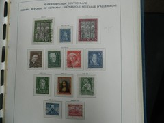 GERMANY STAMPS COLLECTION 1949 – 1977 IN SCHAUBEK ALBUM