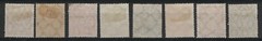 GERMANY:1921 SC#144//149 MNG Iron Workers, Miners, Farmers T618