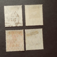 GERMANIA SURCHARGE SET 1.60DM-10DM VF USED REICH GERMANY DEUTSCHLAND K18