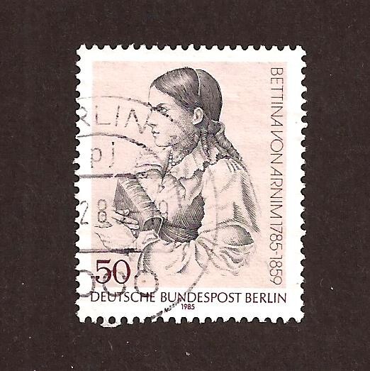 [1661] Berlim, 1985, Good Used, Bettina von Arnim, Writer