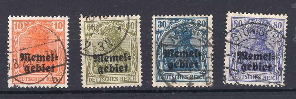 Memel 14/17 Perfect Condition 29EUR