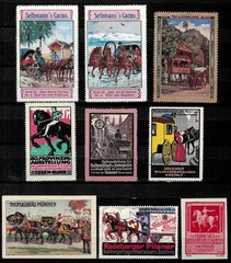 Germany Reklamemarke 1900/1920 Poster stamps