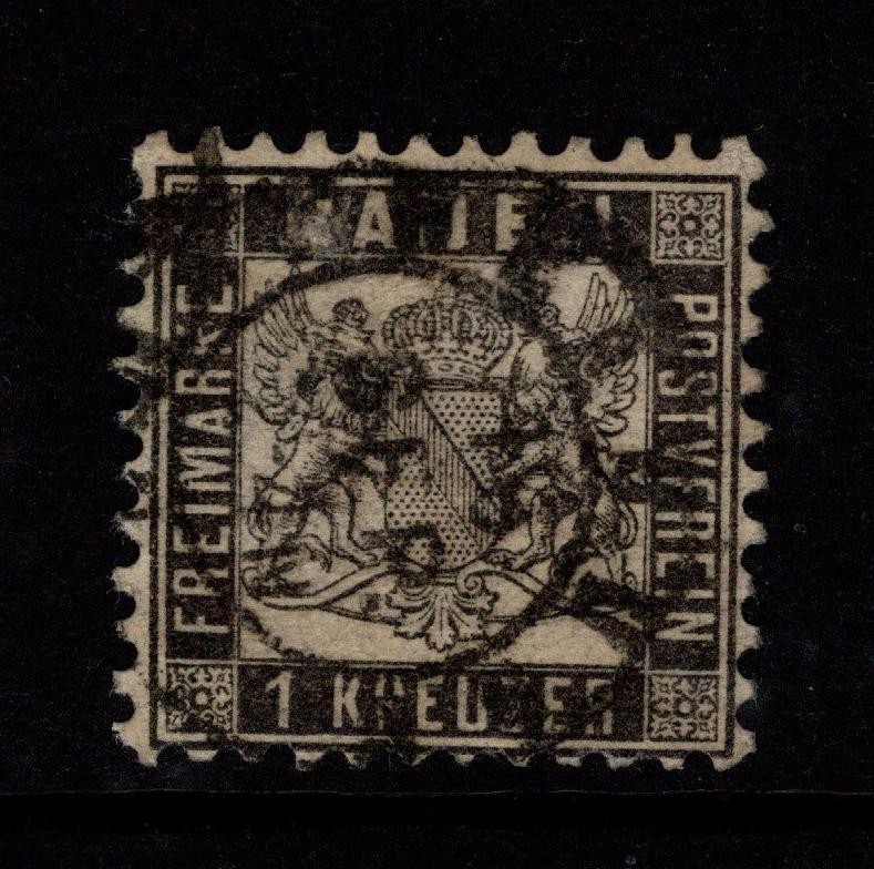 Baden SC# 19 Used / SON CDS – S51830