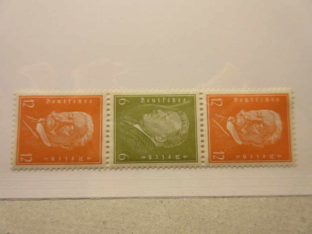 GERMANY Zusammendrucke Michel W49, MINT LIGHTLY HINGED Lot26 Cat €90