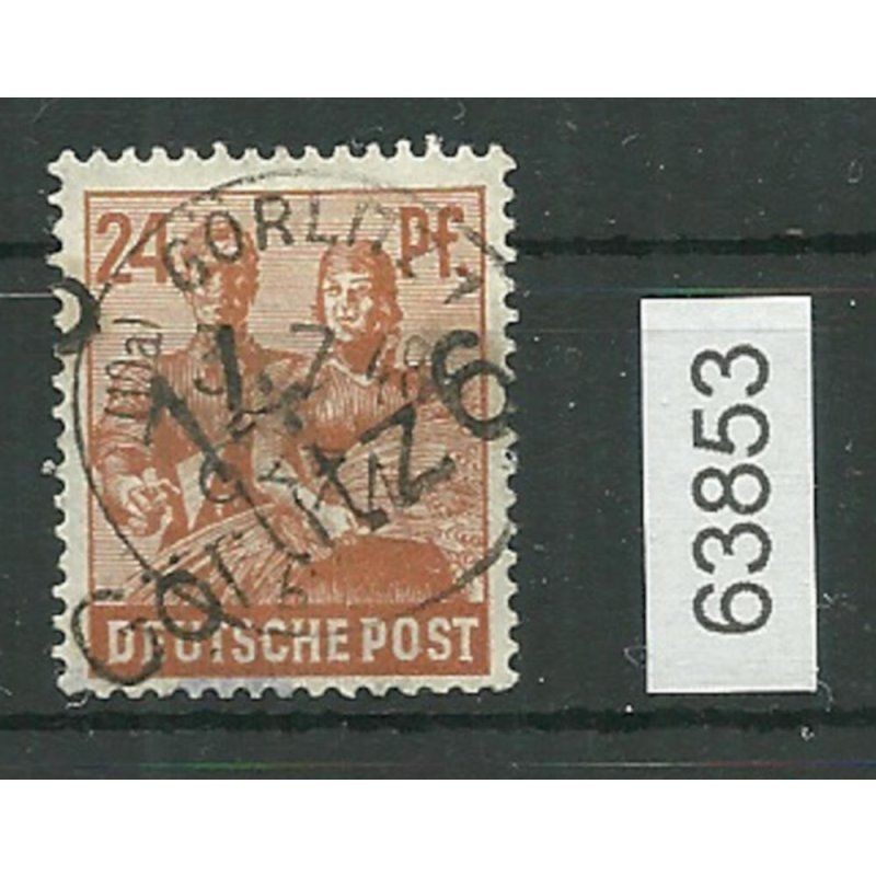 District 14 no. 022d Görlitz 6 ? 24 Pf. tested BPP
