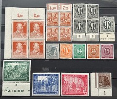 German Stamps Allied occupation Lot of 22 Stamps MNH Great /808