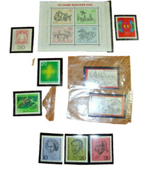 GERMANY BRD STAMPS 1969 LOT OF 20 MNH