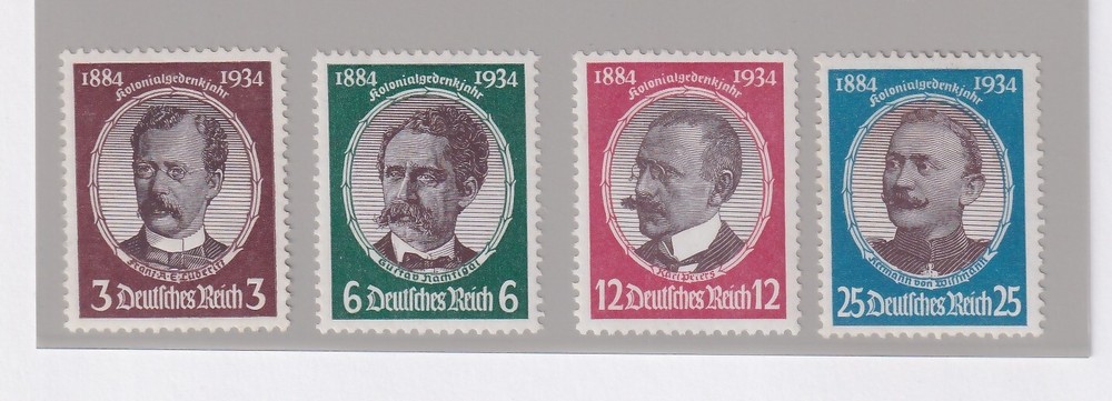 1934 Germany Reich: 50Th Of The German Colonies (N°499/502) S. Cpl. (279/S392)