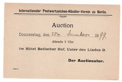 BERLIN GERMANY 1899 CITY POST POSTAL STATIONERY CARD USED