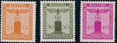 Selection Stamp Selection Germany Official WWII 3rd Reich Franchise MNH