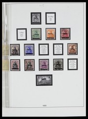 GERMANY SAAR 1920-1959 MNH MH Used Partly Double Lindner Album Stamp Collection