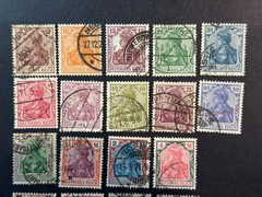 Germany # 118 – 136 Used * 2024 Scott Catalogue Value $ 37.55