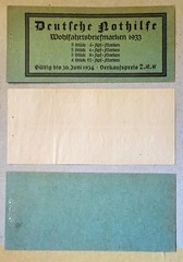 Germany 1933 Wagner Opera Complete EXPLODED Booklet w/ Stamp Panes. Covers