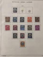 Germany DEUTCHE REICH TO 1960 STAMP COLLECTION IN ALBUM (61 Pages)