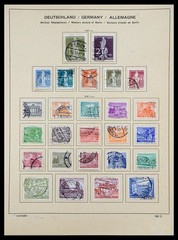 BERLIN Germany Deutschland 1948-1990 MNH MH Used in Schaubek Stamp Collection