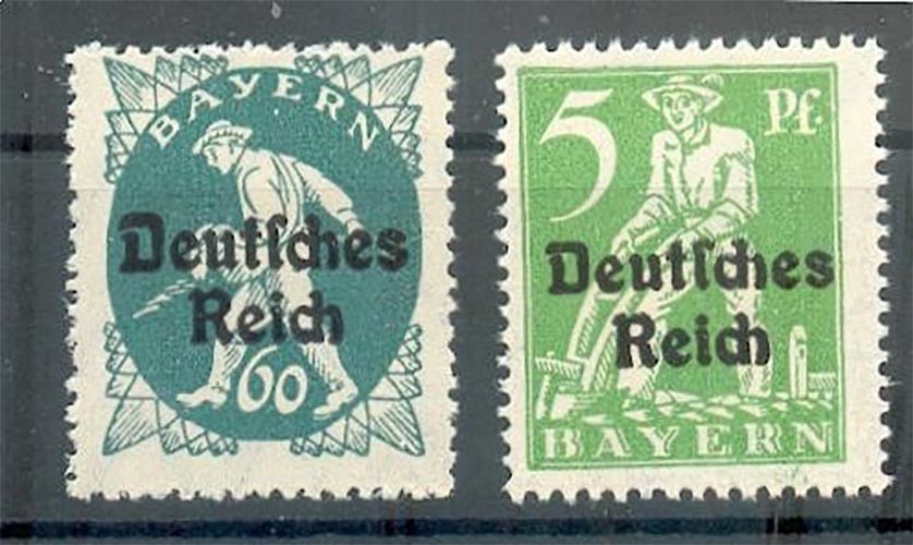 DR Infla Bayern Farewell 119+126XI**BPP Postfrisch BPP-Signatur
