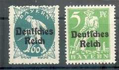 DR Infla Bayern Farewell 119+126XI**BPP Postfrisch BPP-Signatur