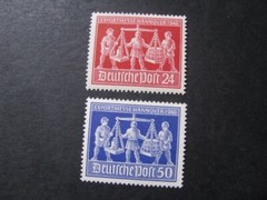 Germany Stamp Set Scott # 584-585 Never Hinged Unused