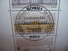 Germany 1986- Year Set of 35 Stamps, 1 Souvenir Sheet CTO & Used