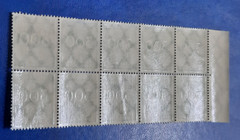 Germany Stamps Deutsches Reich 10x 300 Mark 1923 Block Mi. Nr. 270 (23564)